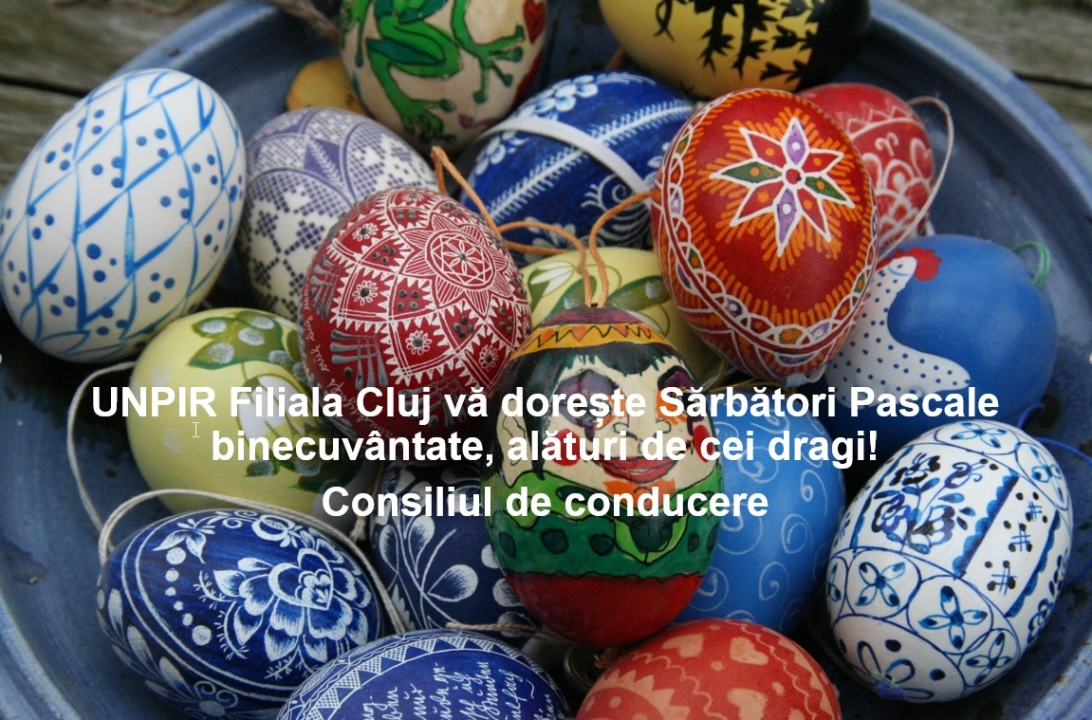 Sărbători pascale fericite!